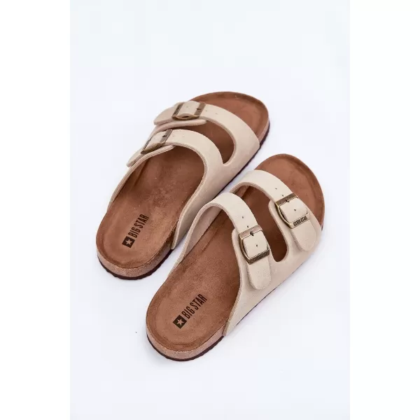  Dámské pantofle BIG STAR RR274A391 BEIGE 