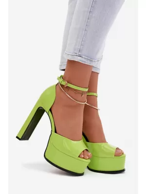Dámské sandály BOTO HORVIA 41550 LIGHT GREEN