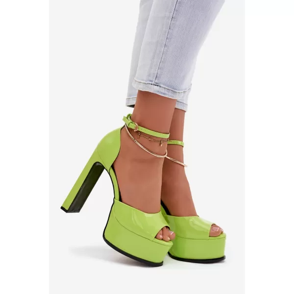  Dámské sandály BOTO HORVIA 41550 LIGHT GREEN 