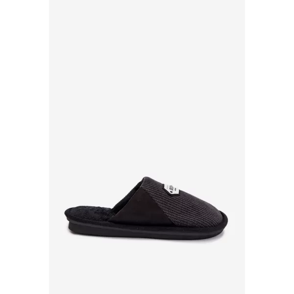  Pánské pantofle BOTO PRESINE 40744 BLACK 