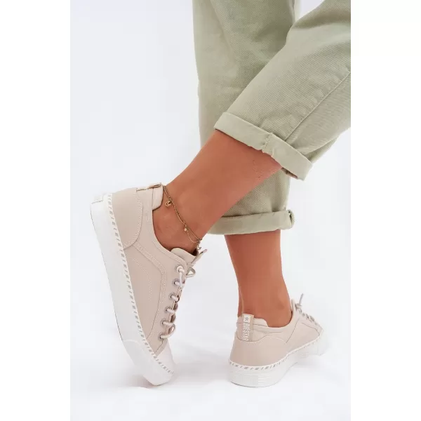  Dámské tenisky BIG STAR TT274387 BEIGE 