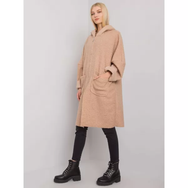 Dámský kabát OCH BELLA TW-PL-BI-21715.63P BEIGE 