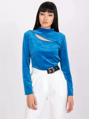 Dámská halenka ITALY MODA DHJ-BZ-6561.09P DARK BLUE