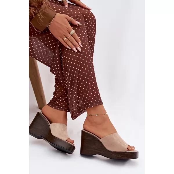  Dámské pantofle BOTO RAVELIA 41346 KHAKI 