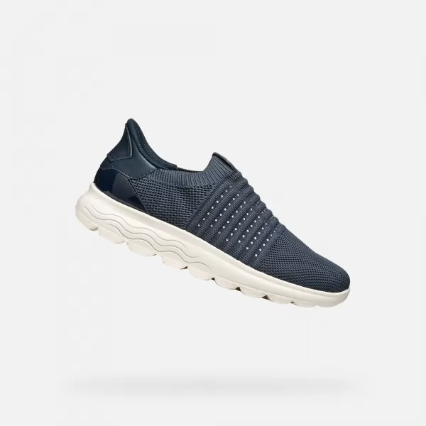  Dámské tenisky GEOX SPHERICA PLUS G012963 TMAVĚ MODRÁ 