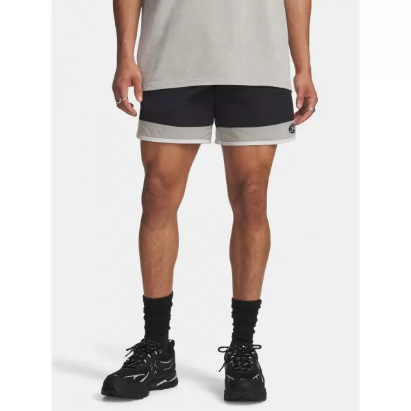  Pánské kraťasy UNDER ARMOUR UA ICON WOVEN TRACK SHORTS 6009350-001 ČERNÁ 
