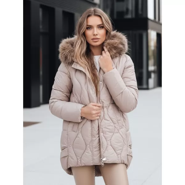  Dámská bunda DSTREET BÉŽOVÁ 