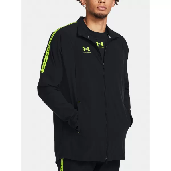  Pánská bunda UNDER ARMOUR UA M'S CH. PRO JACKET ČERNÁ 