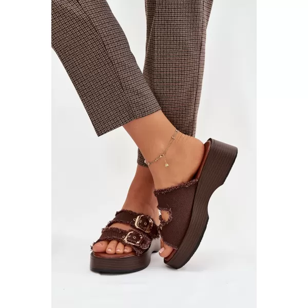  Dámské pantofle BOTO RENELISSE 41325 BROWN 