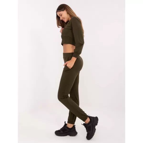  Dámský set RUE PARIS 356-KMPL-1203.83 KHAKI 