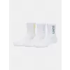 Ponožky UNDER ARMOUR UA 3-MAKER 3PK MID-CREW 1373084-106 BÍLÁ