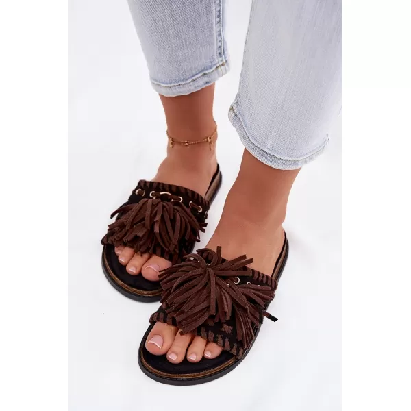  Dámské pantofle BOTO GLORINNA 41497 BLACK 