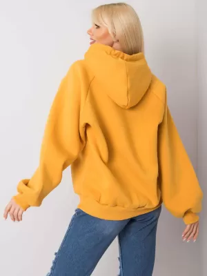 Dámská mikina EX MODA EM-BL-651/3.39X DARK YELLOW