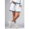NEBBIA Lounge šortky CLUB DOR 643 WHITE