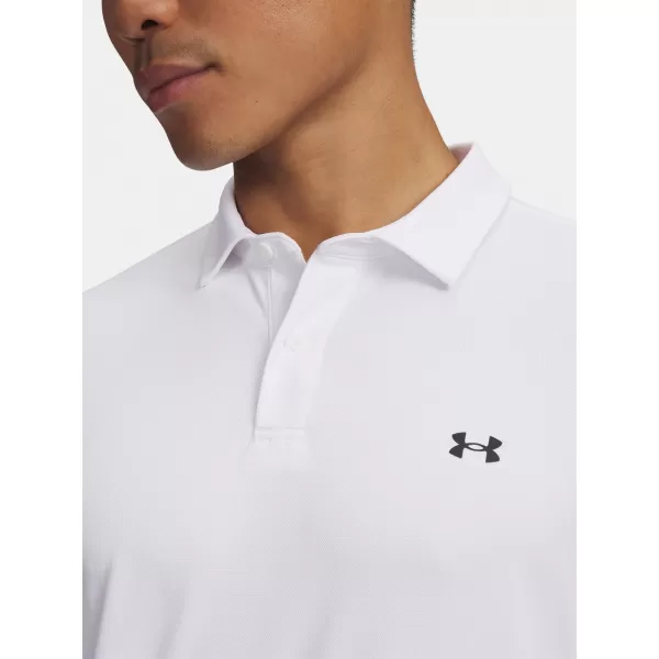  Pánské triko UNDER ARMOUR T2G PIQUE POLO 6012303-100 BÍLÁ 