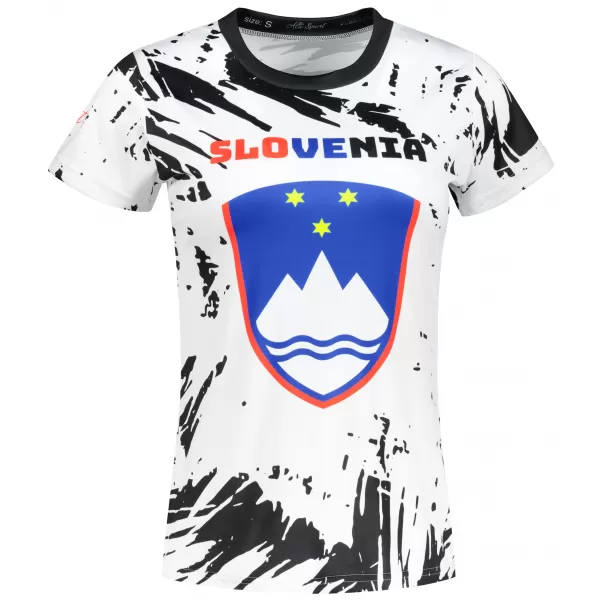  Dámské tričko premium ALTISPORT VOJ/ALW036SI/TR01 ABSTRAKCE 