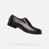 Pánské společenské boty GEOX BARBERIGO G014409 TMAVĚ HNĚDÁ