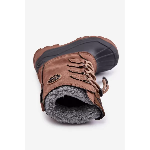  Dětské sněhule LEE COOPER LCJ-24-44-2842K BROWN 