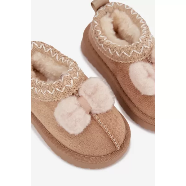  Dětské sněhule BOTO DAVEN 40657 BEIGE 
