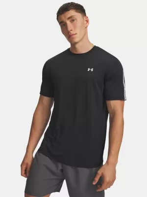 Pánské triko UNDER ARMOUR TECH TAPING SS 6012356-001 ČERNÁ