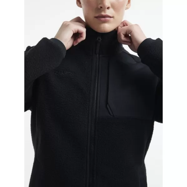  Dámská fleecová mikina Sherpa CRAFT Corp. ADV Pile Fleece Jacket W ČERNÁ 