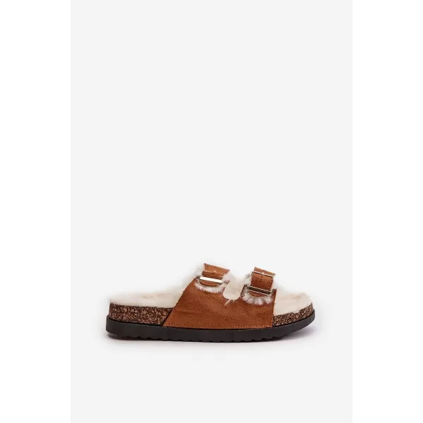  Dámské pantofle BOTO EZILENA 33315 CAMEL 