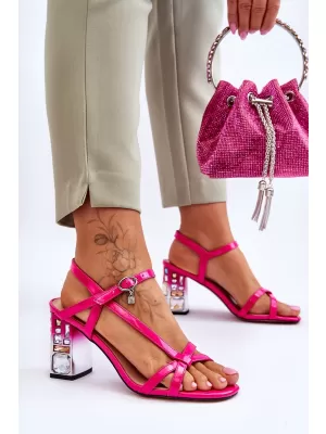 Dámské sandály D&A CR-232 FUSCHIA