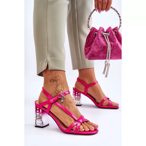  Dámské sandály D&A CR-232 FUSCHIA 