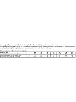 Pánská vesta HAVEN THERMAL RŮŽOVÁ