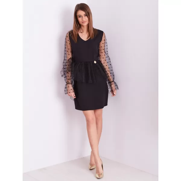  Dámské šaty FACTORY PRICE EM-SK-5002.95 NOIRE 