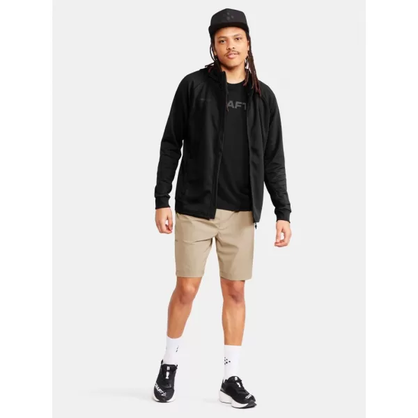  Pánská bunda s kapucí CRAFT Corp. ADV Unify Hoodie Jacket M ČERNÁ 