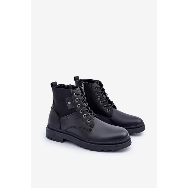  Pánské boty BIG STAR OO174166 BLACK 