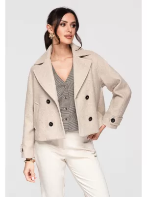 Dámská bunda LARICA OW-JANP-0129 TAUPE