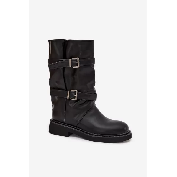  Dámské kozačky BOTO HALVESSA 39588 BLACK 