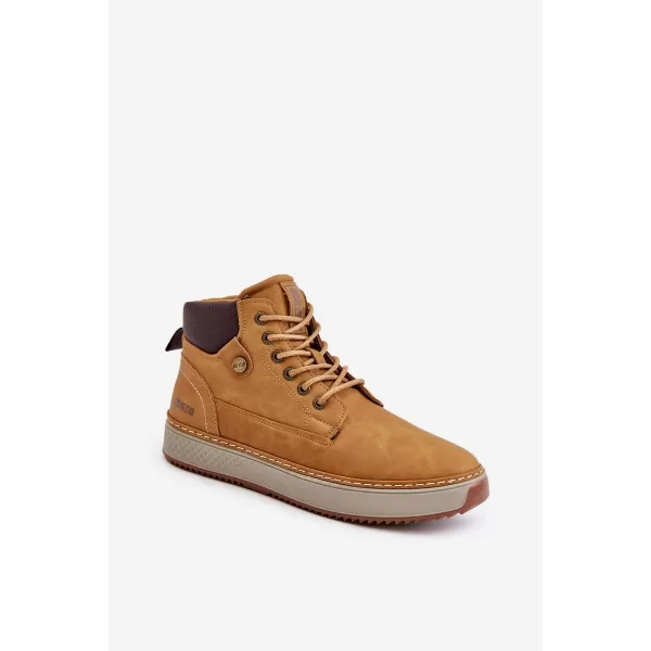  Pánské boty BIG STAR OO174561 BROWN/BEIGE 