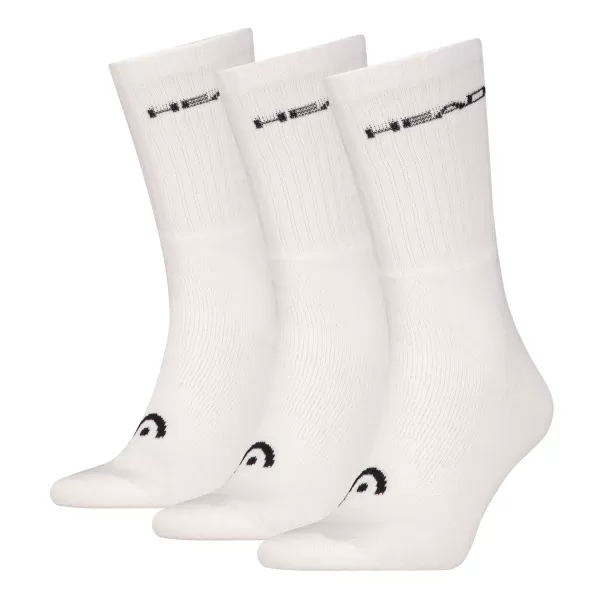 Ponožky HEAD ELEMENTS ALL SPORTS CREW 3P 701229008 WHITE 
