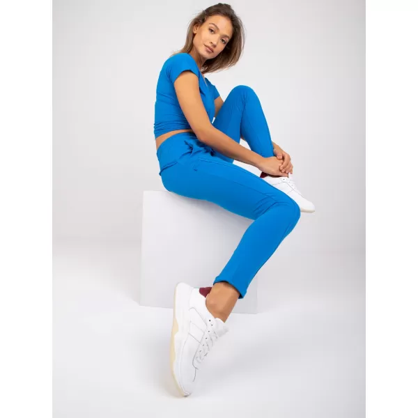  Dámské tepláky BASIC FEEL GOOD RV-DR-3589.10X DARK BLUE 