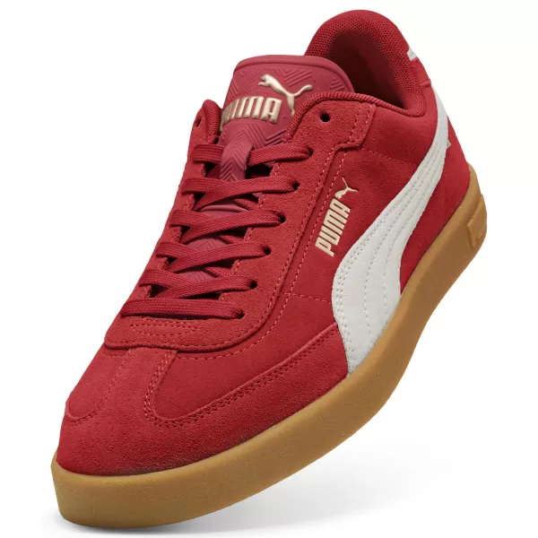  Pánské boty PUMA CLUB II ERA SUEDE 400717-08 FORATRED/P.WHITE/PUMA GOLD 
