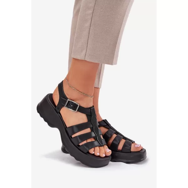  Dámské sandály ZAXY RR285117 BLACK 