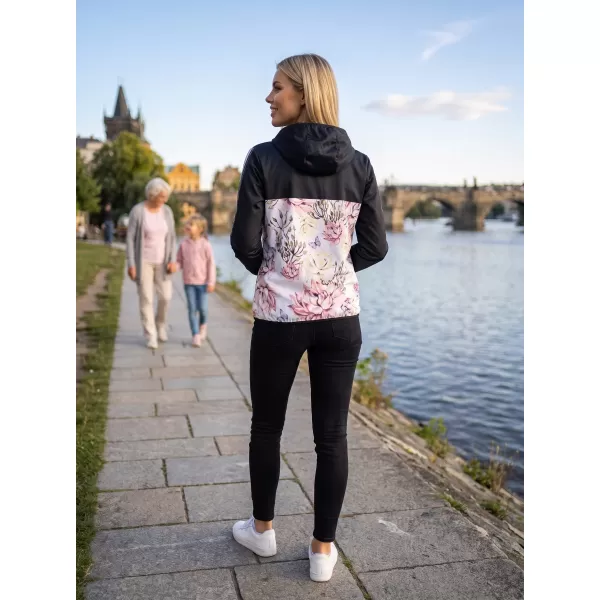  Dámská softshellová bunda premium ALTISPORT VOJ/ALW008JACK01 ČERNÁ 