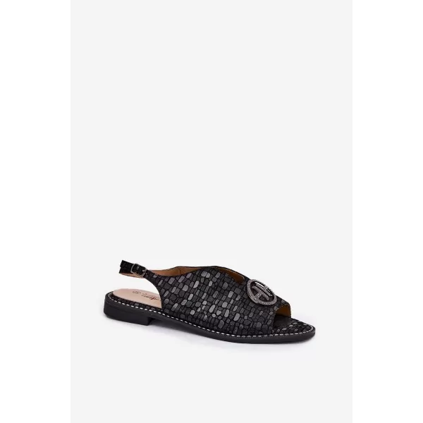  Dámské sandály S.BARSKI KV51-094 BLACK 