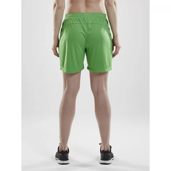  Dámské brankářské šortky CRAFT TW Squad Go GK Shorts W ŘEMESLNÁ ZELENÁ 