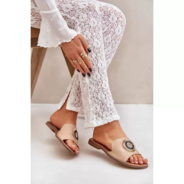  Dámské pantofle BOTO O 35304 BROWN 