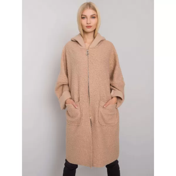  Dámský kabát OCH BELLA TW-PL-BI-21715.63P BEIGE 