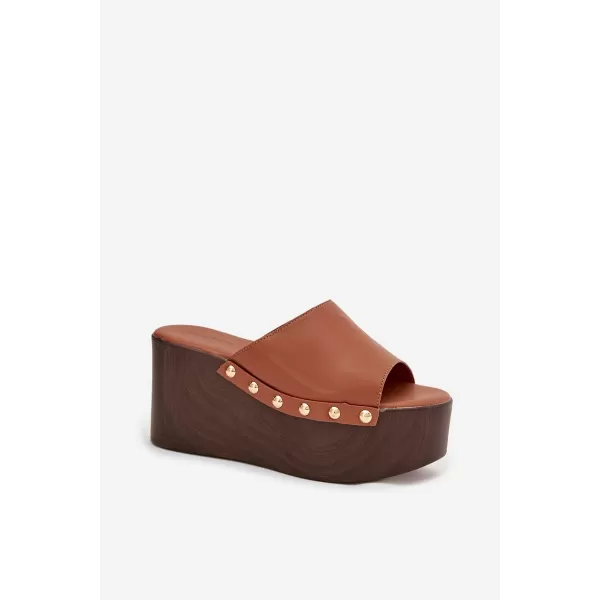  Dámské nazouváky BOTO MARELINE 41236 CAMEL 