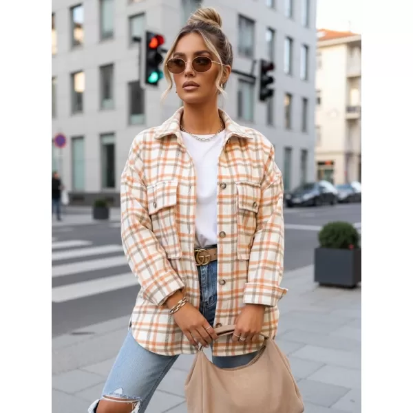  Dámská košile DSTREET ORANŽOVÁ/HNĚDÁ 