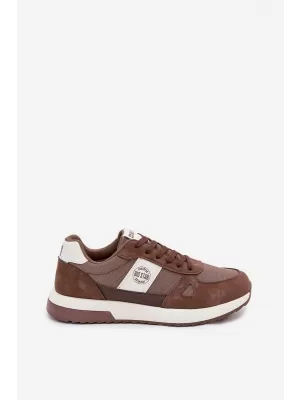 Pánské tenisky BIG STAR TT174353 BROWN/BEIGE