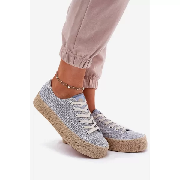  Dámské tenisky LEE COOPER LCW-25-02-3284 LIGHT BLUE 