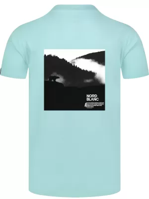 Pánské triko NORDBLANC NOTHINGNESS NBSMT8150 SVĚTLE MODRÁ