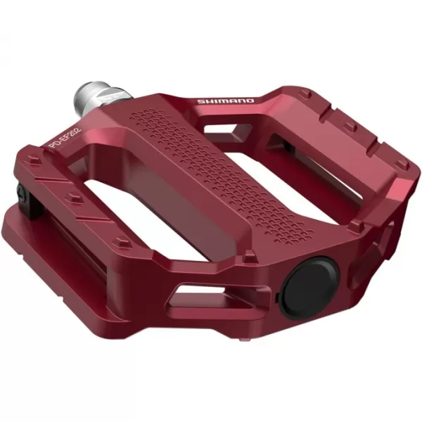  Pedály SHIMANO PD-EF202 ORIGINAL BALENÍ ČERVENÁ 